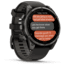 Garmin Fenix 8 Pro Unisex Watches, 47mm Case Diameter, Titanium Bezel, Black/Pebble Gray Silicone Band, 010-03198-00