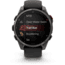 Garmin Fenix 8 Pro Unisex Watches, 47mm Case Diameter, Titanium Bezel, Black/Pebble Gray Silicone Band, 010-03198-00