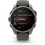 Garmin Fenix 8 Pro Unisex Watches, 47mm Case Diameter, Titanium Bezel, Graphite/Black Silicone Band, 010-03198-10