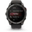 Garmin Fenix 8 Pro Unisex Watches, 51mm Case Diameter, Titanium Bezel, Black/Pebble Gray Silicone Band, 010-03199-00