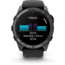 Garmin Fenix 8 Pro Unisex Watches, 51mm Case Diameter, Titanium Bezel, Black/Pebble Gray Silicone Band, 010-03199-00