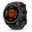 Garmin Fenix 8 Pro Unisex Watches, 51mm Case Diameter, Titanium Bezel, Black/Pebble Gray Silicone Band, 010-03199-00