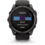 Garmin fenix 8 Sapphire Solar Edition 51mm GPS Watch, Carbon Gray DLC Titanium with Black/Pebble Gray Silicone, 010-02907-10