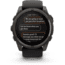 Garmin fenix 8 Sapphire Solar Edition 51mm GPS Watch, Carbon Gray DLC Titanium with Black/Pebble Gray Silicone, 010-02907-10