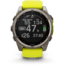 Garmin fenix 8 Sapphire Solar Edition 51mm GPS Watch, Titanium with Amp Yellow/Graphite Silicone, 010-02907-20
