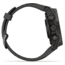 Garmin fenix 8 AMOLED 43mm GPS Watch, Sapphire, Carbon Gray DLC Titanium with Black/Pebble Gray Silicone, 010-02903-20