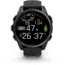 Garmin fenix 8 AMOLED 43mm GPS Watch, Sapphire, Carbon Gray DLC Titanium with Black/Pebble Gray Silicone, 010-02903-20