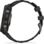 Garmin fenix 8 AMOLED 47mm GPS Watch, Sapphire, Carbon Gray DLC Titanium with Black/Pebble Gray Silicone, 010-02904-20