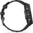 Garmin fenix 8 AMOLED 47mm GPS Watch, Sapphire, Carbon Gray DLC Titanium with Black/Pebble Gray Silicone, 010-02904-20