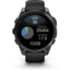Garmin fenix 8 AMOLED 47mm GPS Watch, Sapphire, Carbon Gray DLC Titanium with Black/Pebble Gray Silicone, 010-02904-20