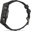 Garmin fenix 8 AMOLED 51mm GPS Watch, Sapphire, Carbon Gray DLC Titanium with Black/Pebble Gray Silicone, 010-02905-20