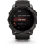 Garmin fenix 8 AMOLED 51mm GPS Watch, Sapphire, Carbon Gray DLC Titanium with Black/Pebble Gray Silicone, 010-02905-20