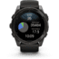 Garmin fenix 8 AMOLED 51mm GPS Watch, Sapphire, Carbon Gray DLC Titanium with Black/Pebble Gray Silicone, 010-02905-20