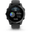Garmin fenix E AMOLED 47mm GPS Watch, Slate Gray Steel with Black Silicone Band, 010-03025-03