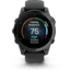 Garmin fenix E AMOLED 47mm GPS Watch, Slate Gray Steel with Black Silicone Band, 010-03025-03