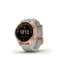 Garmin Fenix7S Solar Watch, Rose Gold Case, Light Sand Band, 010-02539-10
