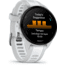 Garmin Forerunner 165 Music 43mm Watch, Mist Gray/Whitestone, 010-02863-31