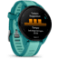 Garmin Forerunner 165 Music 43mm Watch, Turquoise/Aqua, 010-02863-32
