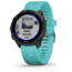 Garmin Forerunner 245 Music Running Watch, Black/Aqua, 010-02120-22