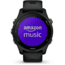 Garmin Forerunner 255 Music 46mm Watch, Black, 010-02641-20