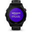 Garmin Forerunner 255s Music 41mm Watch, Black, 010-02641-22