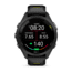 Garmin Forerunner 265S Watch, Black Bezel and Case w/ Black/Amp Yellow Silicone Band, 010-02810-03