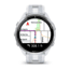 Garmin Forerunner 965, Titanium Bezel w/ Whitestone Case and Whitestone/Powder Gray Silicone Band, 010-02809-01
