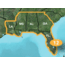 Garmin TOPO U.S. 24K Southeast card coverage
