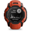 Garmin Instinct 2X Solar Watch, Flame Red, 010-02805-11