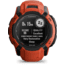 Garmin Instinct 2X Solar Watch, Flame Red, 010-02805-11