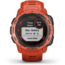 Garmin Instinct Solar Watch, Flame Red, 010-02293-21