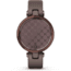 Garmin Lily Smartwatch - Womens, Cocoa / Paloma Leather, 010-02384-A0