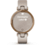 Garmin Lily Smartwatch - Womens, Rose Gold / Light Sand Silicone, 010-02384-01