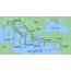 Garmin On The Water GPS Cartography BlueChart: Eastern Mediterranean Small Map w/ Free S&amp;H