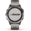Garmin Quatix 6 Titanium Watch 47mm - Sapphire Edtion, w/ Ti Band, Gray, 010-02158-94