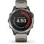 Garmin Quatix 6 Titanium Watch 47mm - Sapphire Edtion, w/ Ti Band, Gray, 010-02158-94