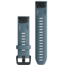 Garmin Quick Fit 20 Watch Band, Lakeside Blue Silicone, 20 mm, 010-12870-00