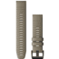 Garmin Quick Fit 22 Watch Band, Dark Sandstone Silicone, 22 mm, 010-12863-02