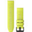 Garmin Quick Fit 26 Watch Band, Amp Yellow Silicone, 26 mm, 010-12864-04
