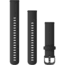 Garmin Quick Release Band, 18 mm, Black w/Slate Hardware, 010-12932-01