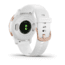 Garmin Venu 2S, Rose Gold + White, Rose Gold/White, 010-02429-03