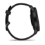 Garmin Venu 3 Watch, Slate Stainless Steel Bezel w/ Black Case and Silicone Band, 010-02784-01
