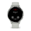 Garmin Venu 3S Watch, Silver Stainless Steel Bezel w/ Sage Gray Case and Silicone Band, 010-02785-01