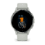 Garmin Venu 3S Watch, Silver Stainless Steel Bezel w/ Sage Gray Case and Silicone Band, 010-02785-01