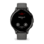Garmin Venu 3S Watch, Slate Stainless Steel Bezel w/ Pebble Gray Case and Silicone Band, 010-02785-00