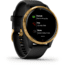 Garmin Venu GPS Smartwatch, Black/Gold, 010-02173-31