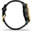 Garmin Venu GPS Smartwatch, Black/Gold, 010-02173-31