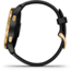 Garmin Venu GPS Smartwatch, Black/Gold, 010-02173-31