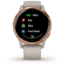 Garmin Venu GPS Smartwatch, Light Sand/Rose Gold, 010-02173-21