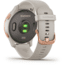 Garmin Venu GPS Smartwatch, Light Sand/Rose Gold, 010-02173-21